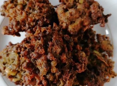 Indonesian Mung Bean Fritters - Perkedel Kacang Hijau