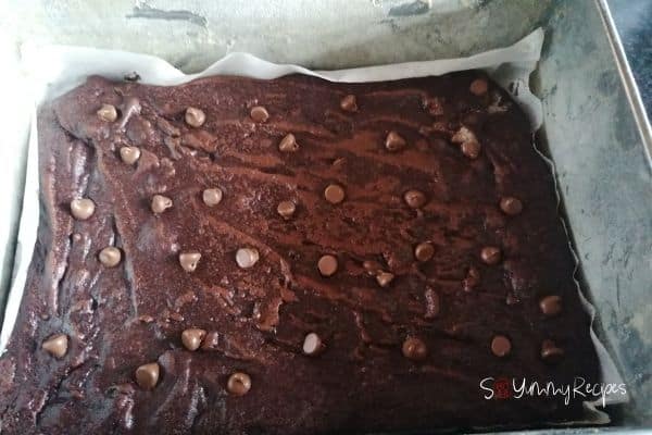 ready baked dairy free chocolate brownies