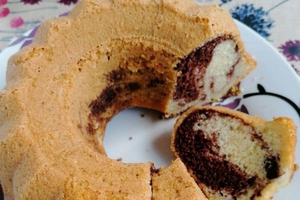 marble sponge cake