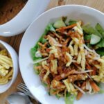 Asinan Jakarta - crispy salad with tamarind and peanut sauce