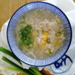Indonesian chicken sweetcorn soup