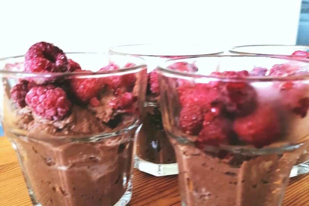 2 ingredient chocolate mousse
