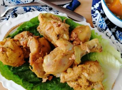 Ayam Goreng Bumbu (Indonesian Fried Chicken)