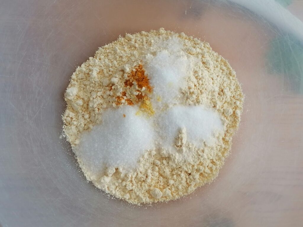 dry ingredients for dhokra