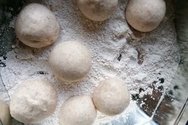chapati dough balls