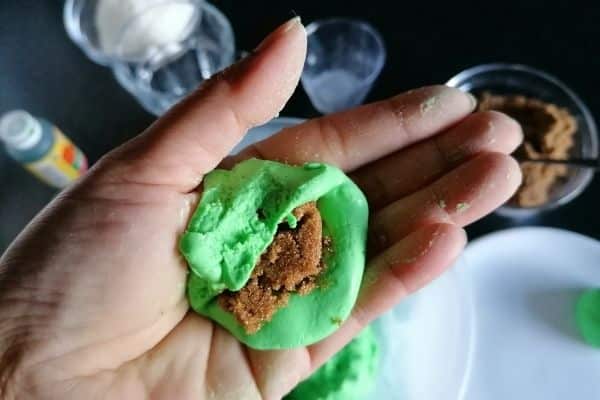 glutinous rice mixture with sugar