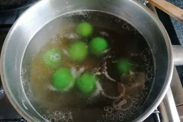 Boiling the Klepon