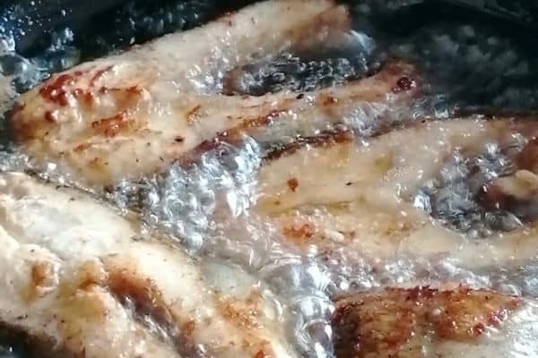 Frying the fish