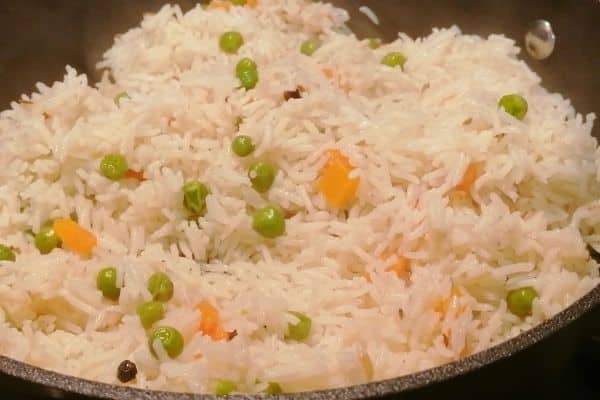ready cooked vegetable pilau rice