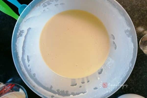 pancake batter