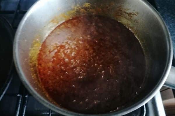 ready cooked curry sauce