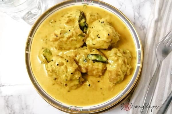 ready-made pakora kadhi