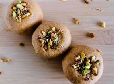 Besan Ladoo Recipe - chickpea flour sweet balls