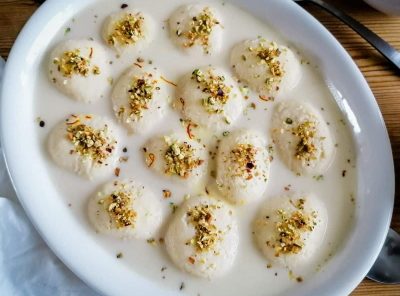 Rasmalai Recipe With Milk Powder: Easy And Quick