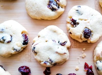 White Chocolate Chip And Cranberries Cookies Recipe: Chewy Or Crumbly