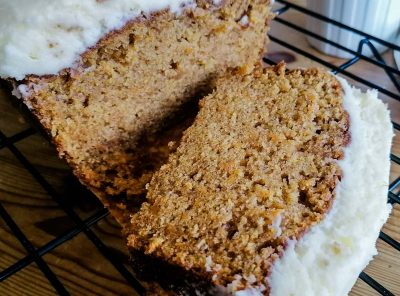 Carrot Cake Loaf Recipe With Mascarpone Frosting And No Nuts