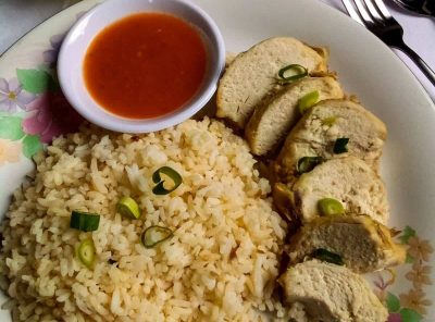 Ayam Hainan: Hainanese Chicken Rice