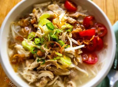 Soto Ayam Recipe: Indonesian Chicken Noodle Soup