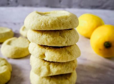Lemon Shortbread Cookies