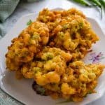 Indonesian snack - sweetcorn fritters.