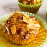 Almond flour pumpkin muffins.