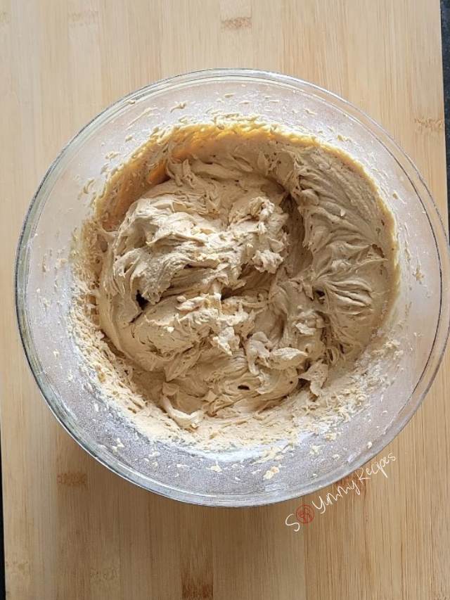 cupcake mixture.