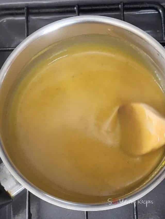 fudge mixture.