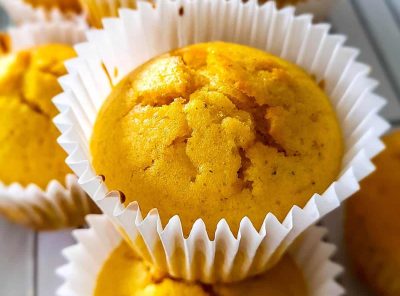 Orange Cardamom Muffins