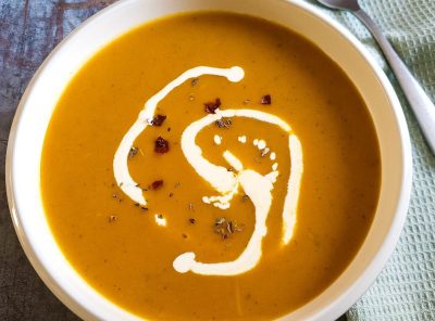 Pumpkin And Sweet Potato Soup