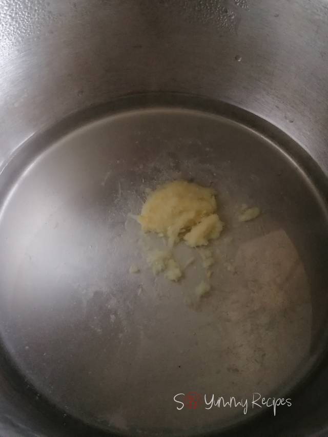 Ginger and garlic paste.