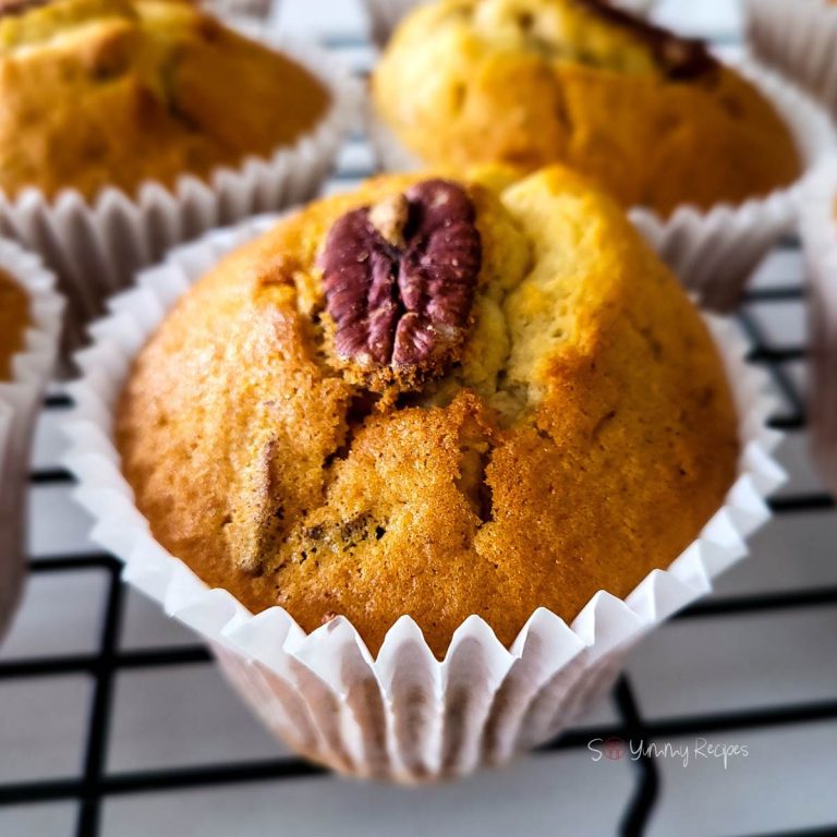 Maple pecan muffins.