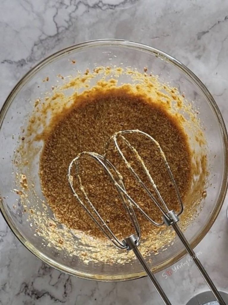 cake mixture.