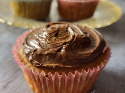 Banana Cupcakes with Chocolate Frosting: Soft, Simple & Made for Overripe Bananas