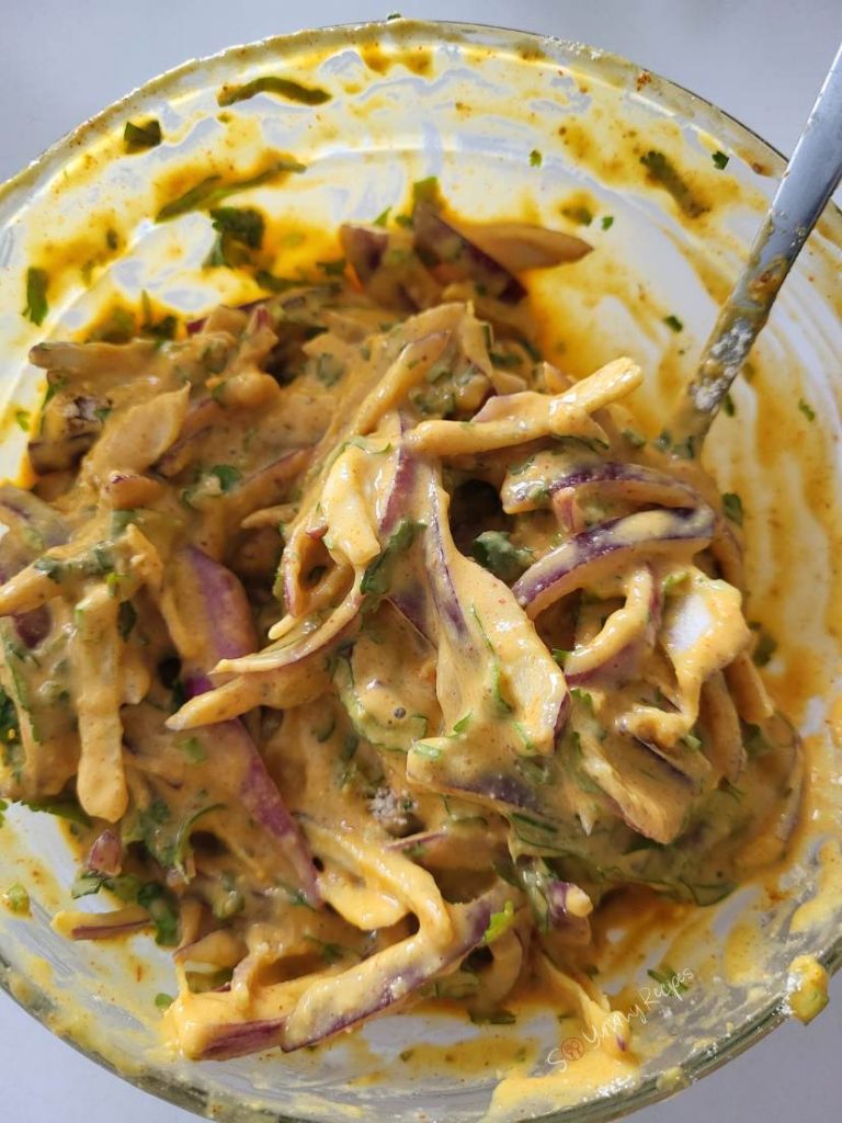 onion pakora batter.