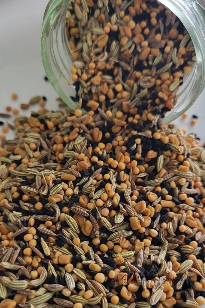 The Indian 5 spice mix - Panch Phoron.