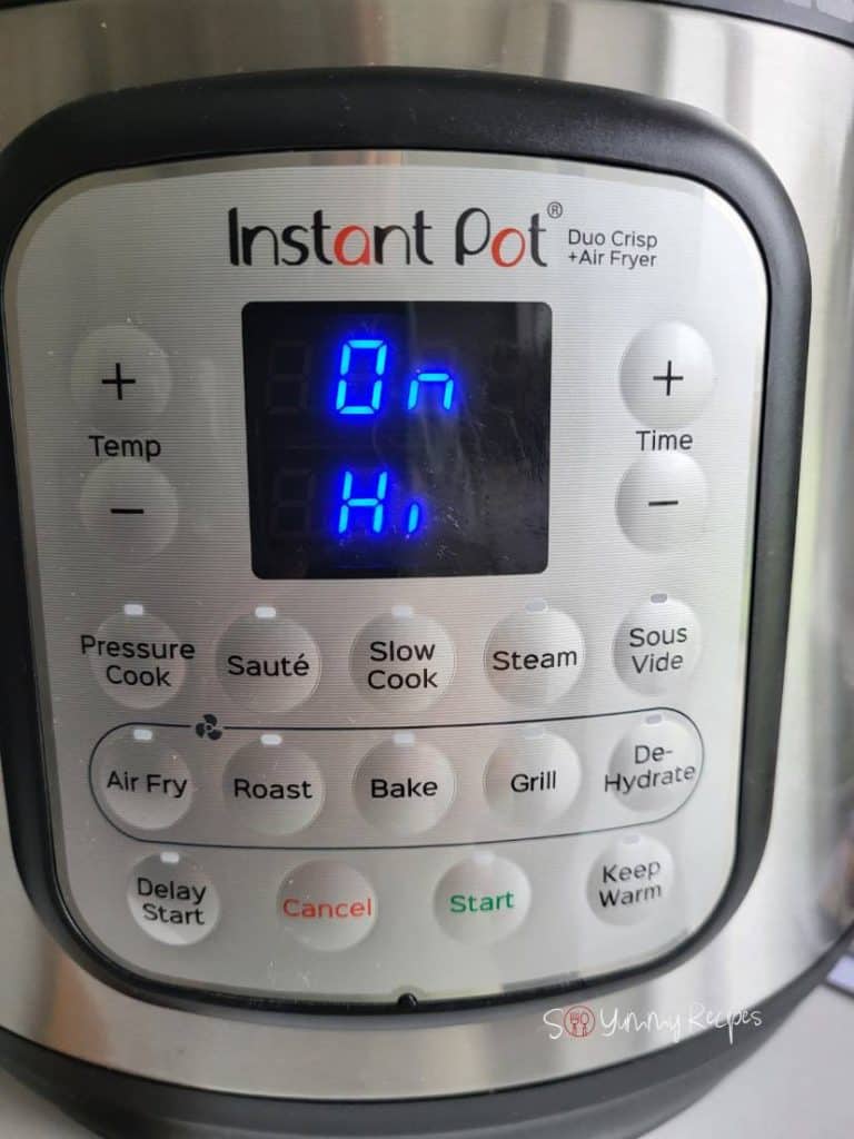 instant pot.