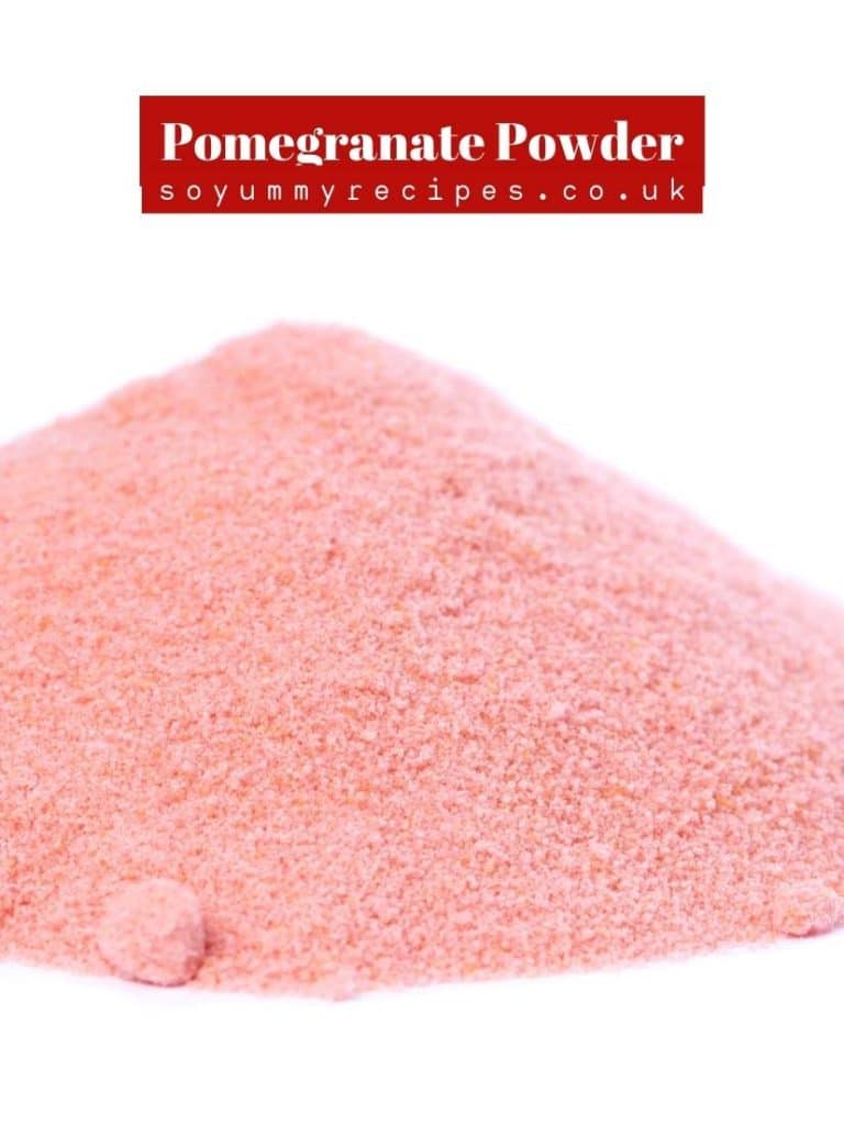 Pomegranate powder.