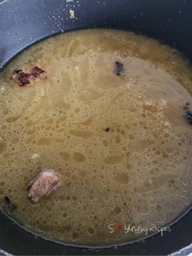 Lamb stock.