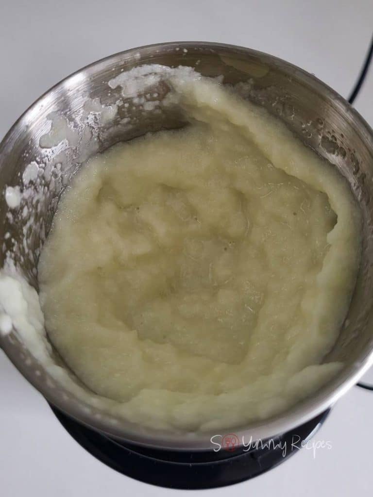 Onion paste.
