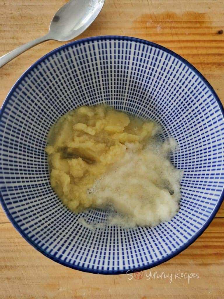 Ginger and garlic paste.