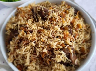 Nasi Kebuli: Arab-Indonesian Spiced Lamb Rice