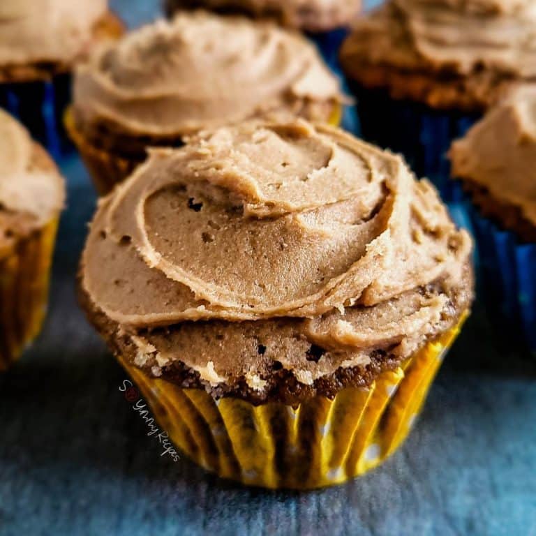 Hot chocolate cupcakes.