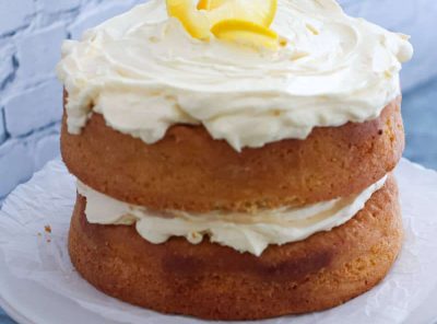 Lemon Curd Cake With Whipped Lemon Curd Frosting: Light, Fluffy & Bursting with Real Lemon Flavor