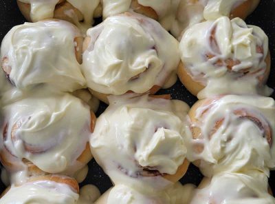 Maple Pecan Cinnamon Rolls
