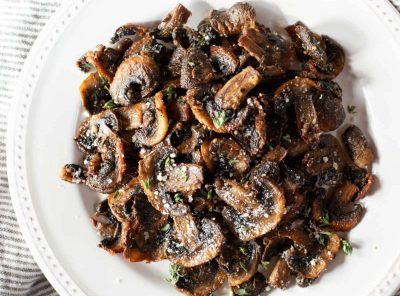 Air Fryer Mushrooms