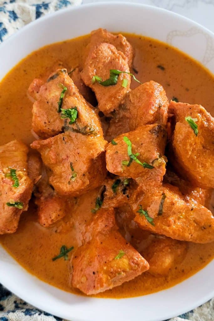 Indian murgh makhani.