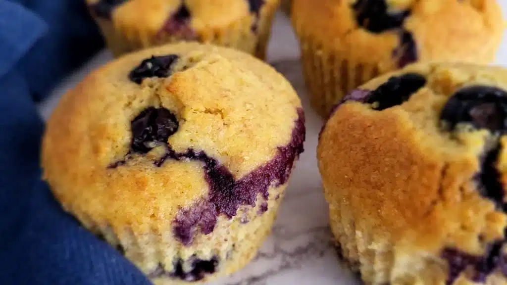 Orange Blueberry Muffins.