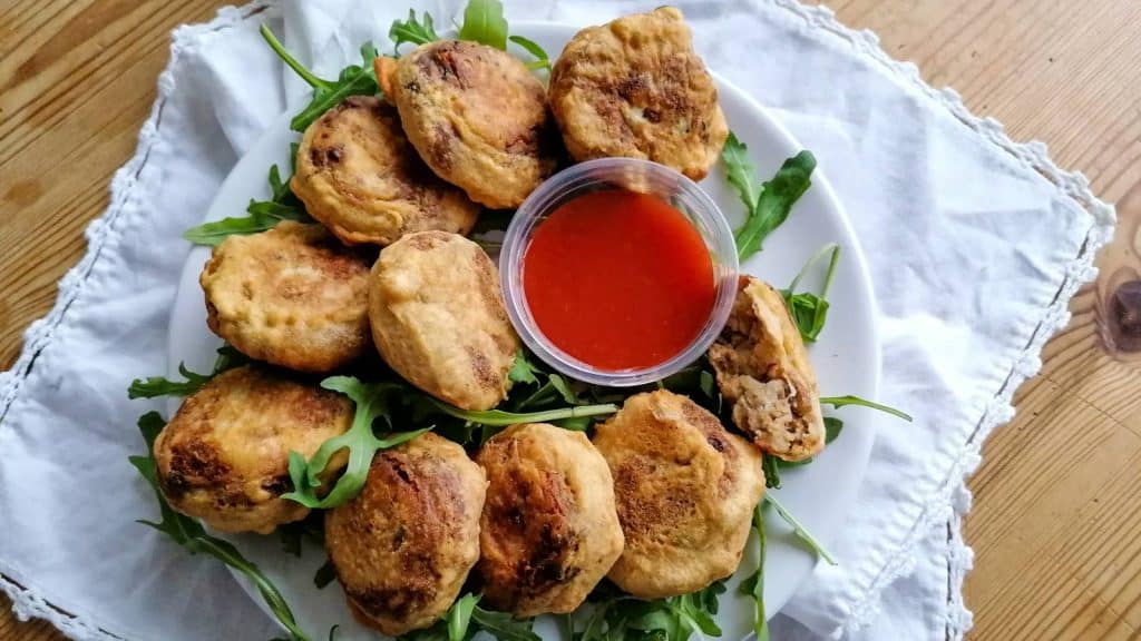 Aloo tikkis.
