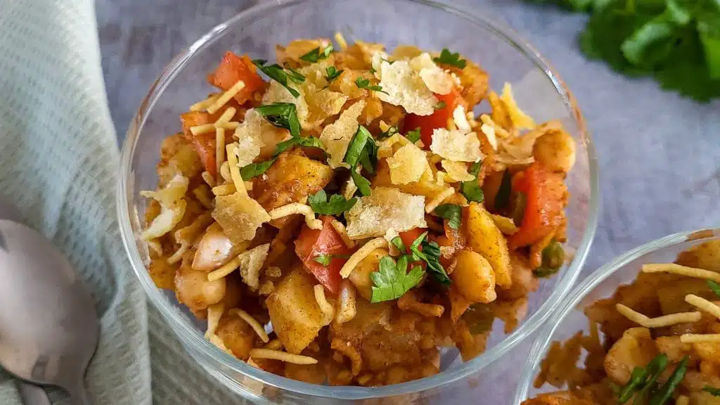 Chana chaat.