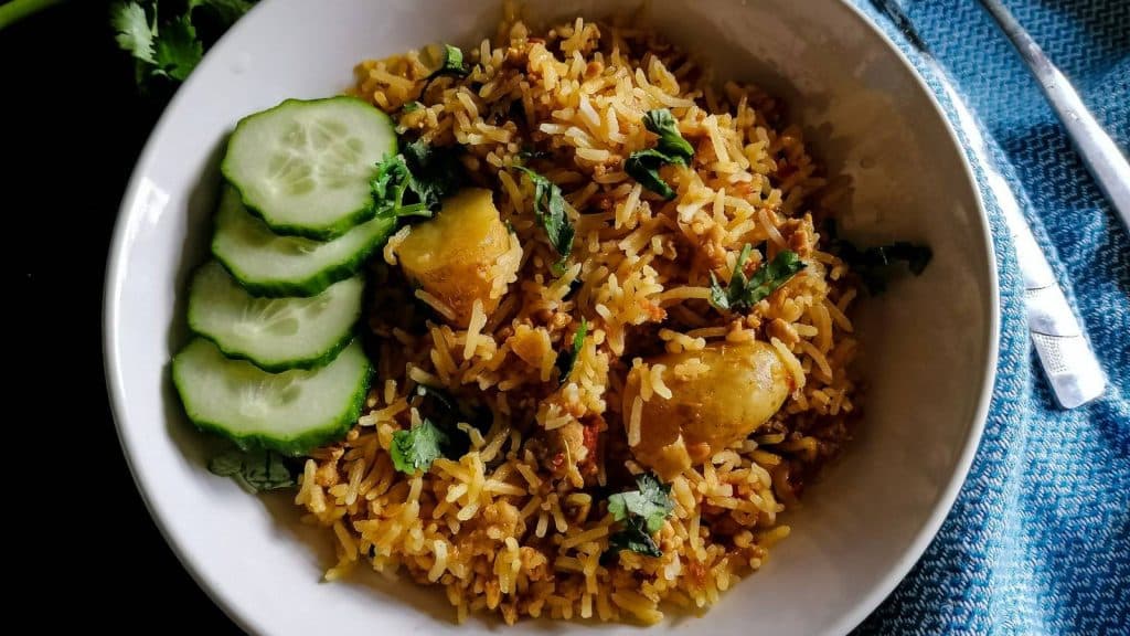 Chicken Biryani.
